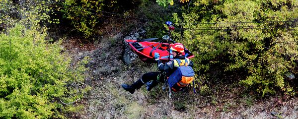 Показательные учения МЧС РЮО Показательные учения МЧС РЮО - Sputnik Южная Осетия