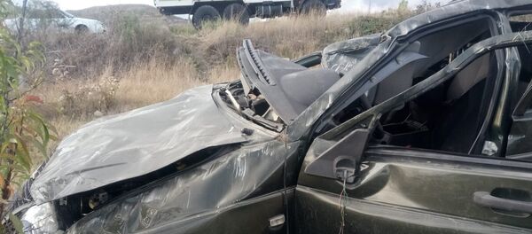 Авария в Цхинвале - Sputnik Хуссар Ирыстон