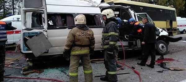 В Тверской области более десяти человек погибли в ДТП В Тверской области более десяти человек погибли в ДТП - Sputnik Южная Осетия
