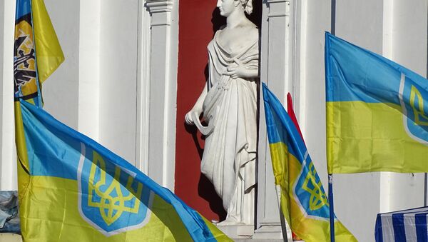 Флаг Украины, Одесса, архивное фото - Sputnik Южная Осетия