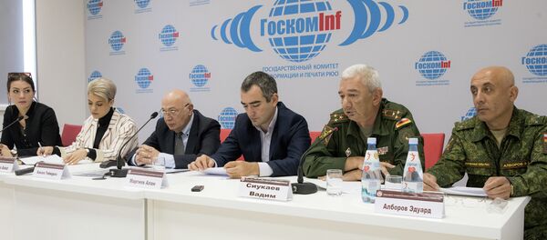 Пресс-конференция на тему биолаборатории в Грузии - Sputnik Южная Осетия