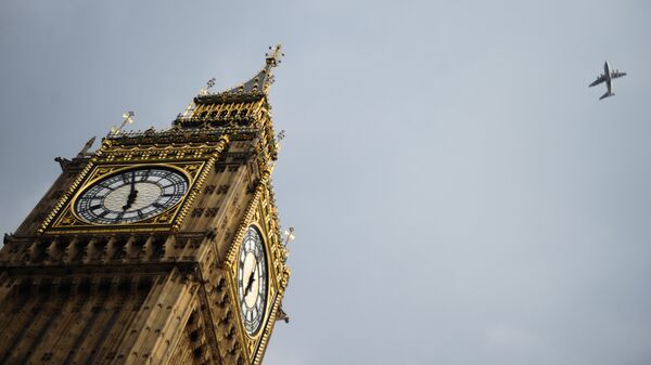 Часовая башня Биг Бен Вестминстерского дворца в Лондоне. - Sputnik Южная Осетия