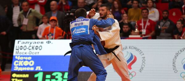 Феликс Галуаев стал серебряным призером чемпионата России по дзюдо - Sputnik Южная Осетия