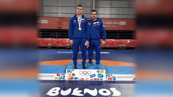 Сергей Козырев - победитель летних юношеских Олимпийских игр в Буэнос-Айресе - Sputnik Южная Осетия
