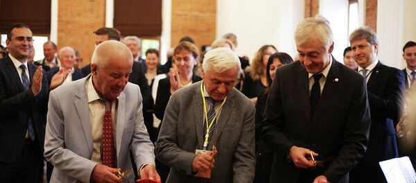 Открытие информационного центра Объединенного института ядерных исследований Открытие информационного центра Объединенного института ядерных исследований - Sputnik Южная Осетия