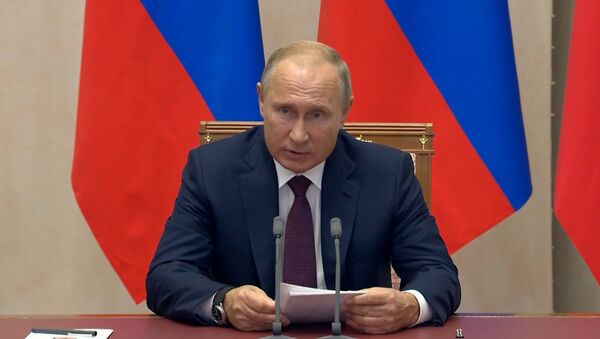 Владимир Путин о трагедии в Керчи - Sputnik Южная Осетия