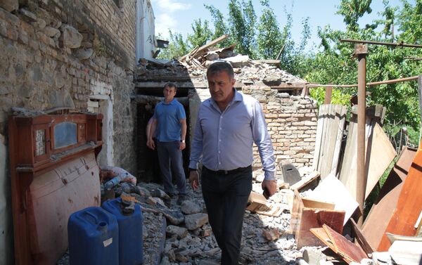 Дом, который был разрушен, а сегодня сдан в эксплуатацию - Sputnik Южная Осетия