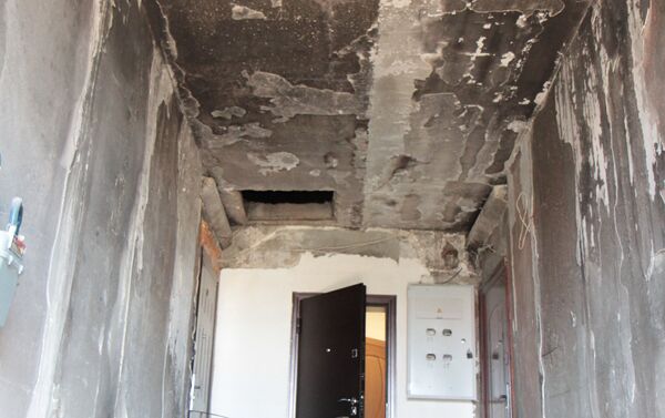 Дом, который был разрушен, а сегодня сдан в эксплуатацию - Sputnik Южная Осетия