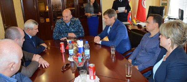 Игорь Наниев провел встречу с коллегами из России и Абхазии - Sputnik Южная Осетия