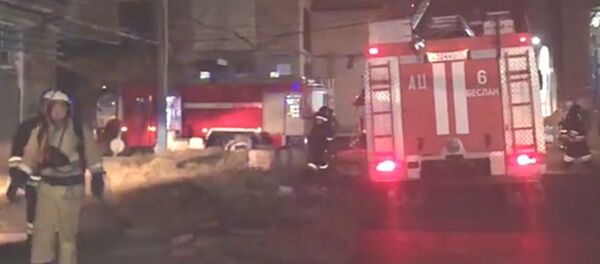 Пожар на заводе Электроцинк Пожар на заводе Электроцинк - Sputnik Южная Осетия