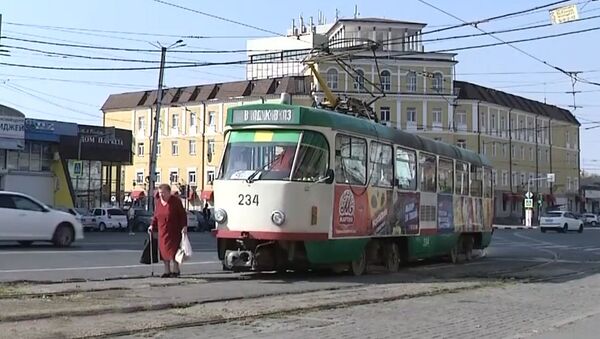 Во Владикавказе трамвай сошел с рельсов - Sputnik Южная Осетия