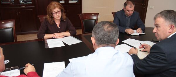 Прием у президента РЮО Прием у президента РЮО - Sputnik Южная Осетия