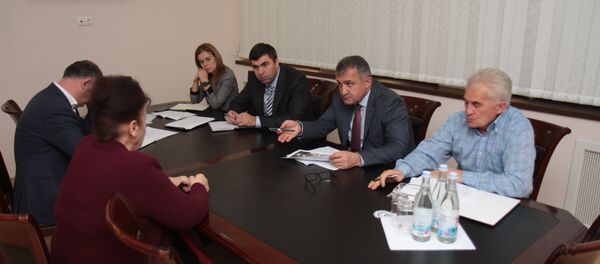 Прием у президента РЮО Прием у президента РЮО - Sputnik Южная Осетия