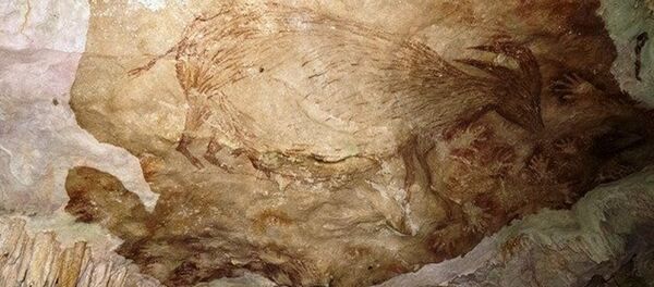 В Индонезии нашли наскальные рисунки возрастом 40 тысяч лет - Sputnik Южная Осетия