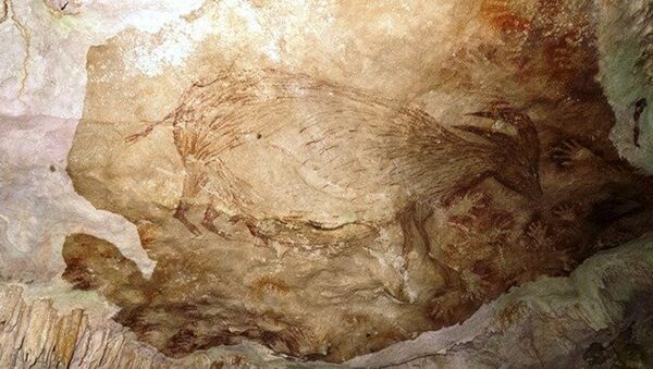 В Индонезии нашли наскальные рисунки возрастом 40 тысяч лет - Sputnik Южная Осетия
