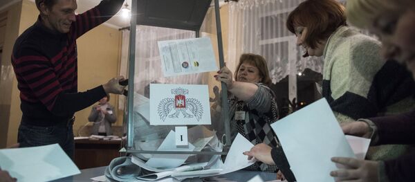 Выборы в Донецкой народной республике Выборы в Донецкой народной республике - Sputnik Южная Осетия