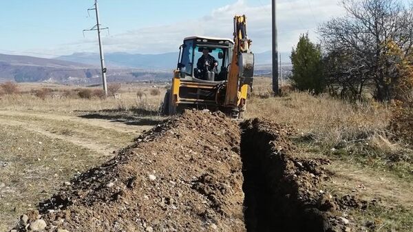 Завершается строительство водоводов в селах Тбет и Рустау   - Sputnik Южная Осетия