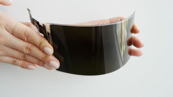 Новый небьющийся OLED-дисплей от компании Samsung - Sputnik Южная Осетия