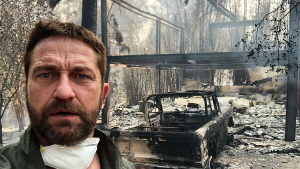 Джерард Батлер лишился дома из-за пожаров в Калифорнии - Sputnik Южная Осетия