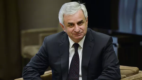 Президент Абхазии Рауль Хаджимба. - Sputnik Южная Осетия