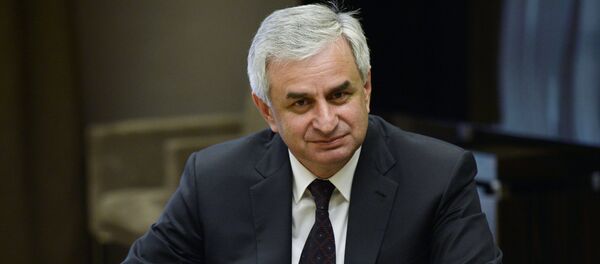 Президент Абхазии Рауль Хаджимба. - Sputnik Южная Осетия