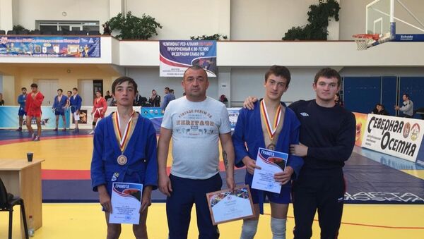 Дзауские самбисты стали призерами чемпионата Северной Осетии - Sputnik Южная Осетия