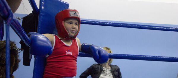 Школа бокса в Цхинвале Школа бокса в Цхинвале - Sputnik Южная Осетия