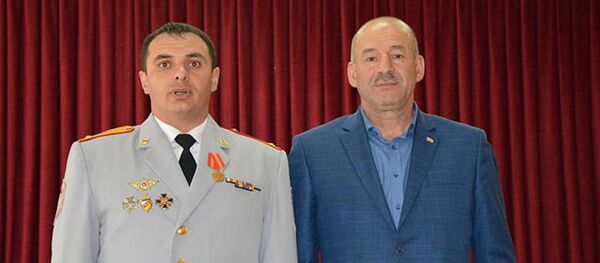 В честь Дня сотрудника органов внутренних дел сотрудникам МВД вручены государственные награды - Sputnik Южная Осетия