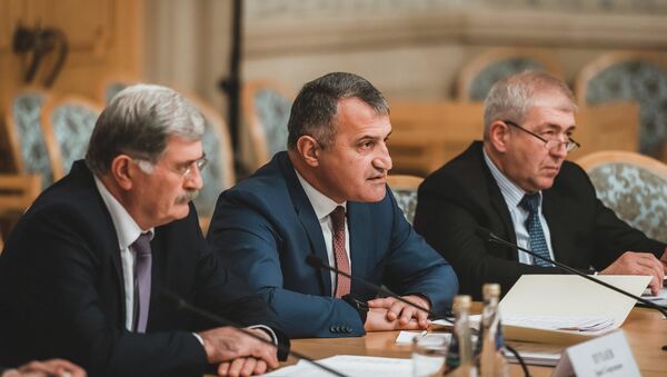 Заседание межправительственной комиссии по социально-экономическому сотрудничеству России и Южной Осетии - Sputnik Южная Осетия