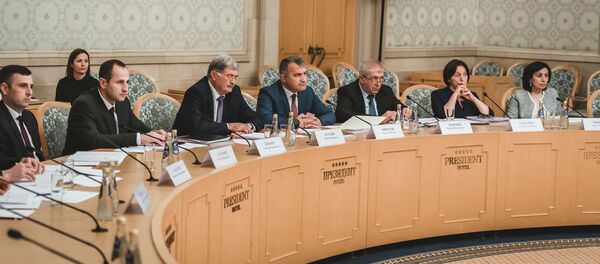 Заседание межправительственной комиссии по социально-экономическому сотрудничеству России и Южной Осетии Заседание межправительственной комиссии по социально-экономическому сотрудничеству России и Южной Осетии - Sputnik Южная Осетия