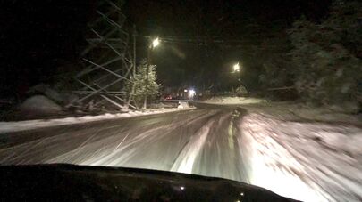 Первый снег на Транскаме