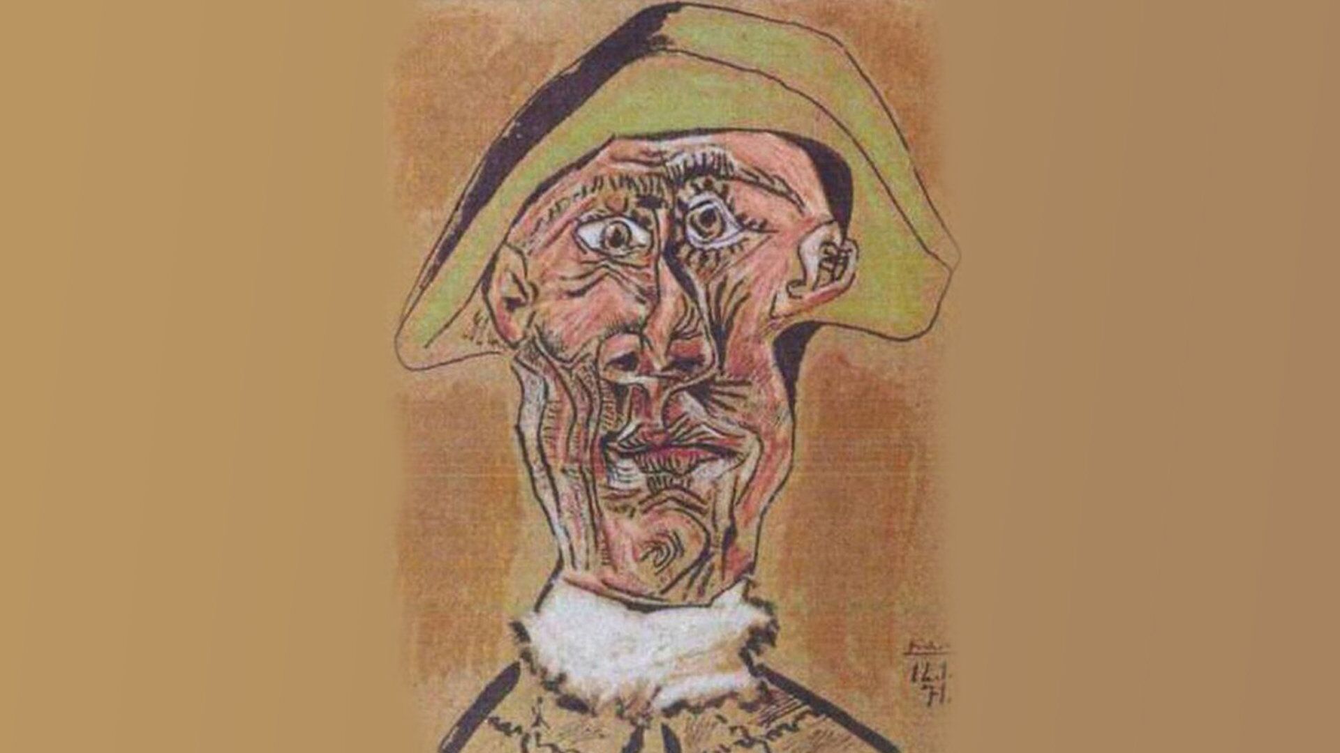 Картина Пабло Пикассо Голова арлекина - Sputnik Южная Осетия, 1920, 12.03.2022