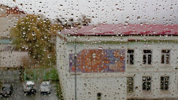 Цхинвал: дождь - Sputnik Южная Осетия