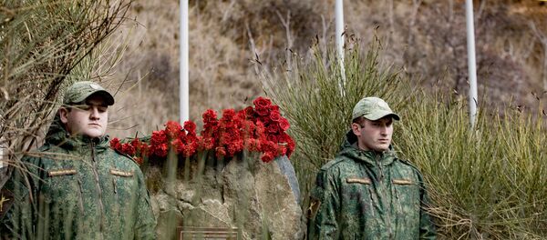 Митинг День мужества и единства - Sputnik Южная Осетия