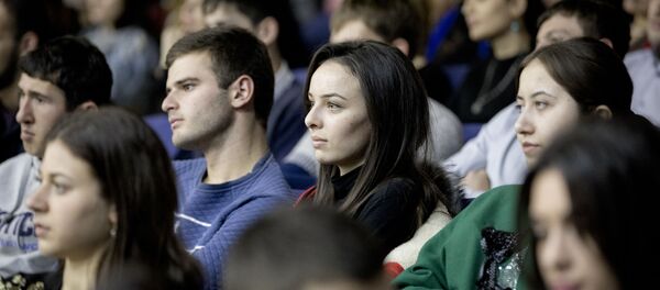 Посвящение в студенты ЮОГУ Посвящение в студенты ЮОГУ - Sputnik Южная Осетия