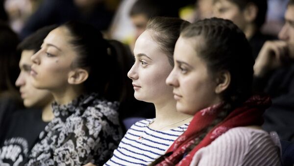 Посвящение в студенты ЮОГУ - Sputnik Южная Осетия