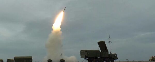 Учебные стрельбы ЗРК С-400 Триумф на полигоне Капустин Яр Учебные стрельбы ЗРК С-400 Триумф на полигоне Капустин Яр - Sputnik Южная Осетия
