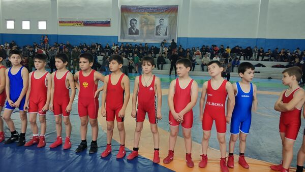 Турнир по вольной борьбе в Цхинвале - Sputnik Южная Осетия