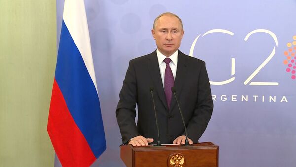 Своя позиция: Путин рассказал про разговор с Трампом во время саммита G20 - Sputnik Южная Осетия