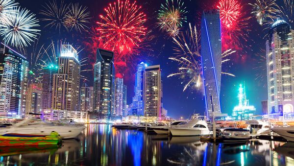 Новый год в Дубаи, ОАЭ - Sputnik Южная Осетия