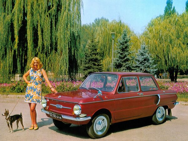 Реклама советского автомобиля ЗАЗ-968 - Sputnik Южная Осетия