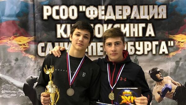 Марат Абаев и Тамерлан Валиев стали призерами по кикбоксингу  - Sputnik Южная Осетия