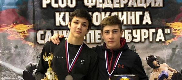 Марат Абаев и Тамерлан Валиев стали призерами по кикбоксингу  - Sputnik Южная Осетия