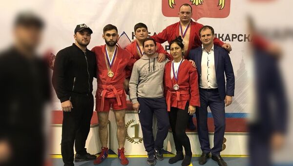 Осетинские самбисты завоевали пять наград на чемпионате СКФО - Sputnik Южная Осетия