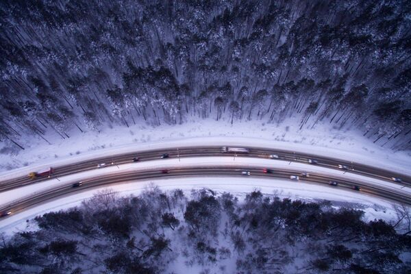 Бердское шоссе в Новосибирске - Sputnik Южная Осетия