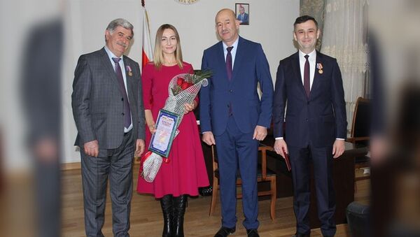 Руководство аппарата правительства Южной Осетии наградили медалями МВД - Sputnik Южная Осетия