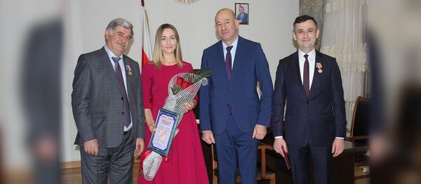 Руководство аппарата правительства Южной Осетии наградили медалями МВД - Sputnik Южная Осетия