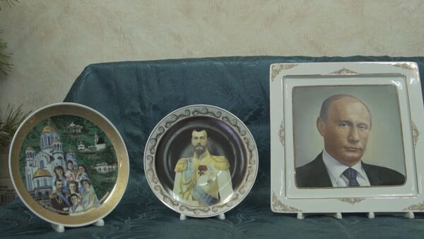 Тарелки с изображением Путина выпускают под Екатеринбургом - Sputnik Южная Осетия