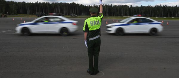 Международный этап конкурса Дорожный патруль Международный этап конкурса Дорожный патруль - Sputnik Южная Осетия