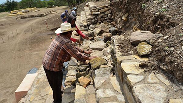 Археологи в Мексике нашли храм ацтекского бога - Sputnik Южная Осетия